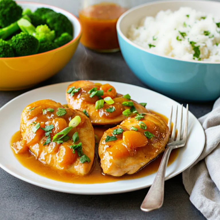 Quick and Easy Apricot Chicken Recipe